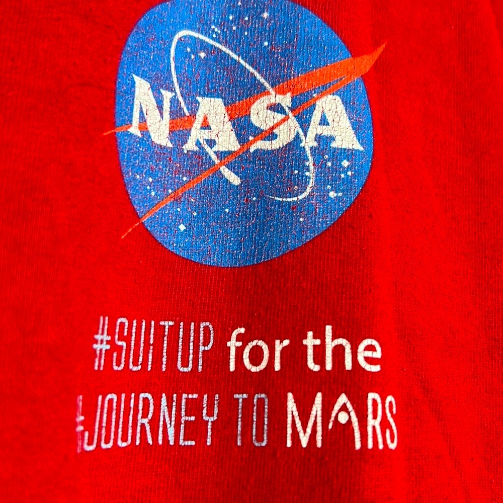 Rare NASA promo tee misprint